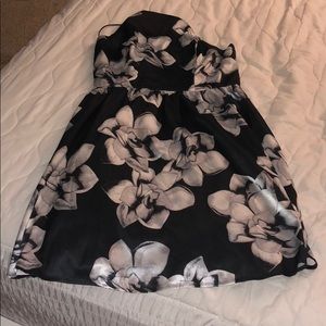 Black Floral Dress